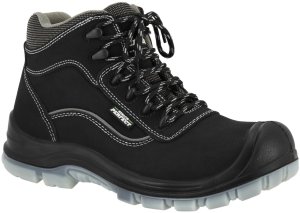 Trzewik roboczy skóra nubuk podnosek antystatyczny olejoodporny podeszwa antyprzebiciowa wkładka kevlar wodoodporne anit-shock odblask HELIOS HIGH S3 SRC 38 5