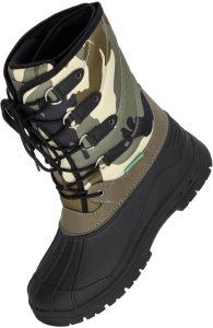 Super lekkie zimowe ciepłe wodoodporne śniegowce podeszwa TPR antypoślizgowa wysoka cholewka tęgość szeroka sznurowane GRIZZLY 43 8