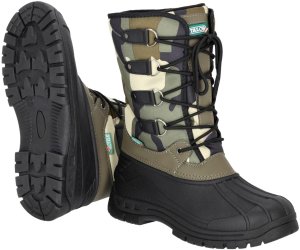 Super lekkie zimowe ciepłe wodoodporne śniegowce podeszwa TPR antypoślizgowa wysoka cholewka tęgość szeroka sznurowane GRIZZLY 41 4