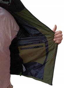 KURTKA MĘSKA OCIEPLANA MEMBRANA WZMOCNIENIE CORDURA ODPINANY KAPTUR WIELE KIESZENI ODBLASKI LOGAN J STALCO - czarny L 2