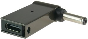 Polion Adapter USB-C do zasilania laptopa z gniazdem 4,0x1,35mm 2