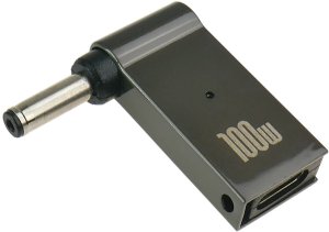 Polion Adapter USB-C do zasilania laptopa z gniazdem 4,0x1,35mm 4