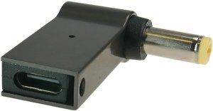 Polion Adapter USB-C do zasilania laptopa z gniazdem 5,5x2,5mm 2