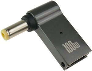 Polion Adapter USB-C do zasilania laptopa z gniazdem 5,5x2,5mm 4