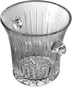 Pojemnik na lód kryształowy 14 cm 4