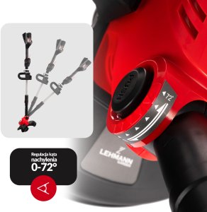 Lehmann HG 1 PODKASZARKA AKUMULATOROWA LEHMANN KOSA ZESTAW Z AKU LGABC-4025-SET 6