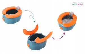 NOCNIK TURYSTYCZNY  SKŁADANY BANANA BLUE-ORANGE L  5904905022356 3