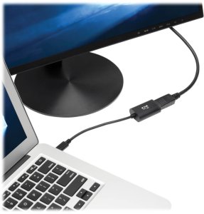 Adapter USB Eaton U444-06N-DP4K6B USB-C - DisplayPort Czarny  (U444-06N-DP4K6B) 3
