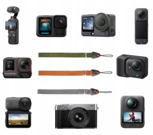 Pasek Na Nadgarstek Rękę Do Kamer Gopro Sjcam Xiaomi Dji Insta360 Aparatów / Gs119-c Pomarańczowy 6