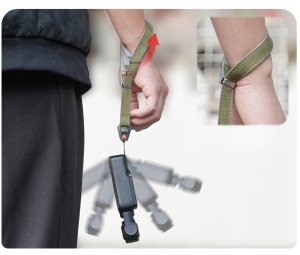 Pasek Na Nadgarstek Rękę Do Kamer Gopro Sjcam Xiaomi Dji Insta360 Aparatów / Gs119-c Pomarańczowy 8