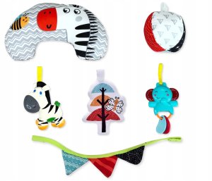 TinyMini CC9639 Mata edukacyjna Śpiący Miś 12