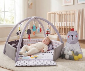 TinyMini CC9639 Mata edukacyjna Śpiący Miś 14