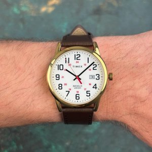 Zegarek męski Timex TW2Y12700 brązowy 10