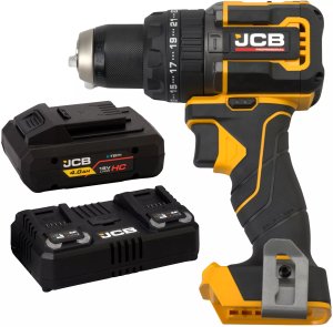 JCB Professional 18V Wiertarko Wkrętarka 75 Nm Dual Charge 4.5A Bateria 4Ah 3