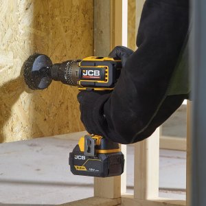 JCB Professional 18V Wiertarko Wkrętarka 75 Nm Dual Charge 4.5A Bateria 4Ah 6