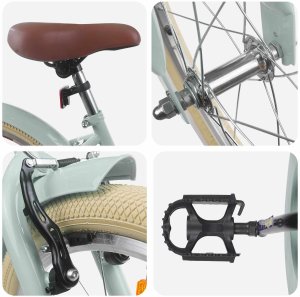 vidaXL Rower Dziecięcy 20 Cali dla dzieci w wieku 6-11 lat 4