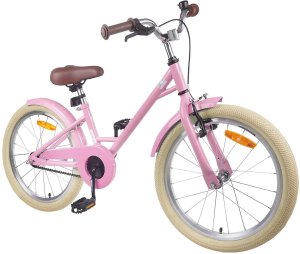 vidaXL Rower Dziecięcy 22 Cali od 7 do 12 lat Jasny róż 2