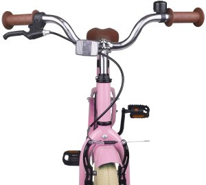 vidaXL Rower Dziecięcy 22 Cali od 7 do 12 lat Jasny róż 5