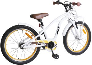 vidaXL Rower Dziecięcy 20 Cali dla dzieci w wieku 6-11 lat Biały 3