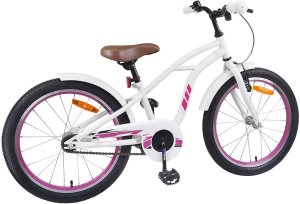 vidaXL vidaXL Rower Dziecięcy 20 Cali dla dzieci w wieku 6-11 lat Biały 3