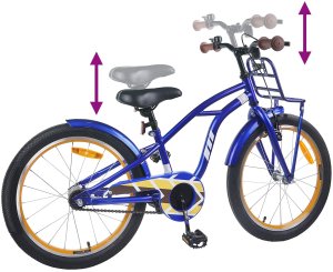 vidaXL Rower Dziecięcy 20 Cali dla dzieci w wieku 6-11 lat 7