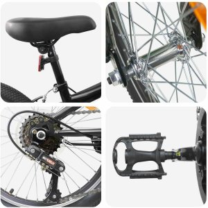 vidaXL Kids Mountain Bike 20 Cali 6-Speed dla dzieci w wieku 5-8 lat 4