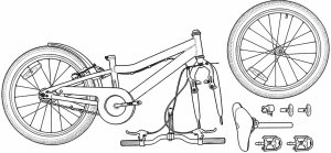 vidaXL Kids Mountain Bike 20 Cali 6-Speed dla dzieci w wieku 5-8 lat 8