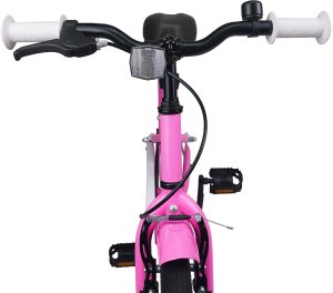 vidaXL Rower Dziecięcy 22 Cali 7-12 Ciemny Róż 5