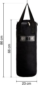 Meteor Zestaw bokserski Meteor worek 6 kg, rękawice bokserskie 6 oz Meteor 17691 8