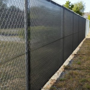 Siatka cieniująca 62% osłonowa 1,5x50 m 65g/m2 100 szt. opasek zaciskowych jasny antracyt UNIWERSALNY 3