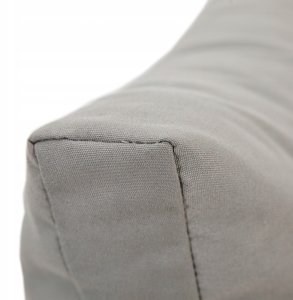 Zestaw Mebli Ogrodowych MARBELLA z Sofą Narożnikiem i Stolikiem SZARY 7