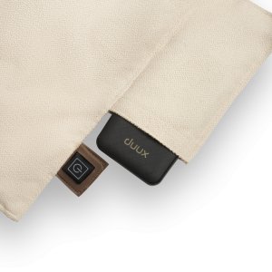 Duux Podgrzewana Podkładka Do Siedzenia 40x40cm Bateria Memory Foam Beżowa 3