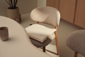 Duux Podgrzewana Podkładka Do Siedzenia 40x40cm Bateria Memory Foam Beżowa 6