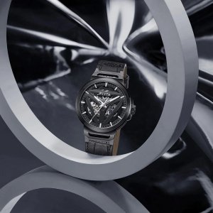 Zegarek męski Fiyta GA35008.HHB.B czarny 4