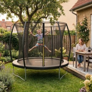 Trampolina ogrodowa Funfit 4798 z siatką wewnętrzną 6 FT 183 cm 2