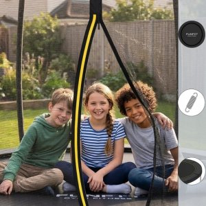 Trampolina ogrodowa Funfit 4798 z siatką wewnętrzną 6 FT 183 cm 3