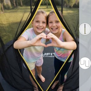 Trampolina ogrodowa Funfit 4798 z siatką wewnętrzną 6 FT 183 cm 4