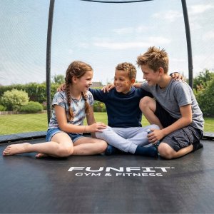 Trampolina ogrodowa Funfit 4798 z siatką wewnętrzną 6 FT 183 cm 7