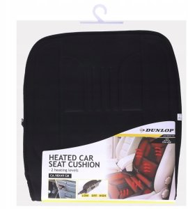 PODUSZKA PODGRZEWANA NA FOTEL SAMOCHODOWY DUNLOP 12V 35W/45W 7