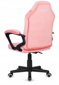 Fotel Lugano Fotel obrotowy do biurka MARIO ALCANTARA CARO PINK 5