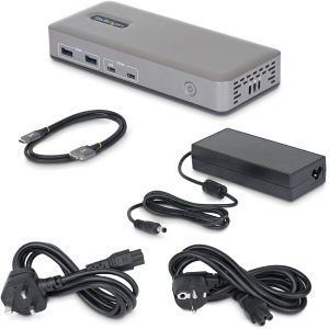Stacja/replikator StarTech STARTECH.COM USB-C Dockingstation Dual 4K 60Hz HDMI MST Dock 100W Power Delivery ładowanie laptopa bez sterowników Windows 2