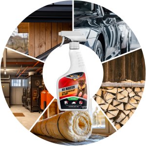 NO PEST Spray Środek Płyn Preparat na Kuny Łasice Gryzonie Odstraszacz Kun "No Marten" 500ml (2 szt) 10