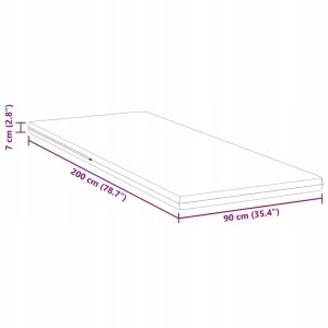 Podkłady na materac Biały 90 x 200 cm Lumarko! 11