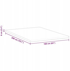 Podkłady na materac Biały 160 x 200 cm Lumarko! 12