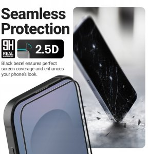 Crong Crong 3D Armour Glass Lite - Hartowane szkło Full Glue do Google Pixel 9 Pro XL / 10 Pro XL 4