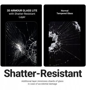 Crong Crong 3D Armour Glass Lite - Hartowane szkło Full Glue do Google Pixel 9 Pro XL / 10 Pro XL 5