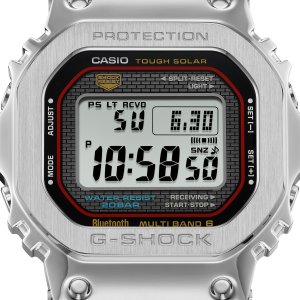 Zegarek G-SHOCK Casio G-Shock GMW-B5000D-1CER BLUETOOTH 200m srebrny 12