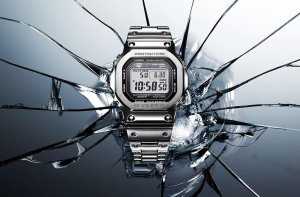 Zegarek G-SHOCK Casio G-Shock GMW-B5000D-1CER BLUETOOTH 200m srebrny 4