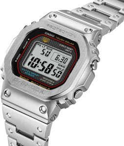 Zegarek G-SHOCK Casio G-Shock GMW-B5000D-1CER BLUETOOTH 200m srebrny 9