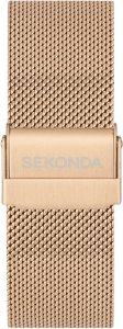 Smartwatch męski Sekonda 30220 różowe złoto bransoleta 5